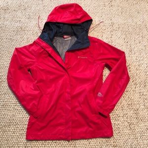 Columbia Arcadia II Pink Rain Jacket
